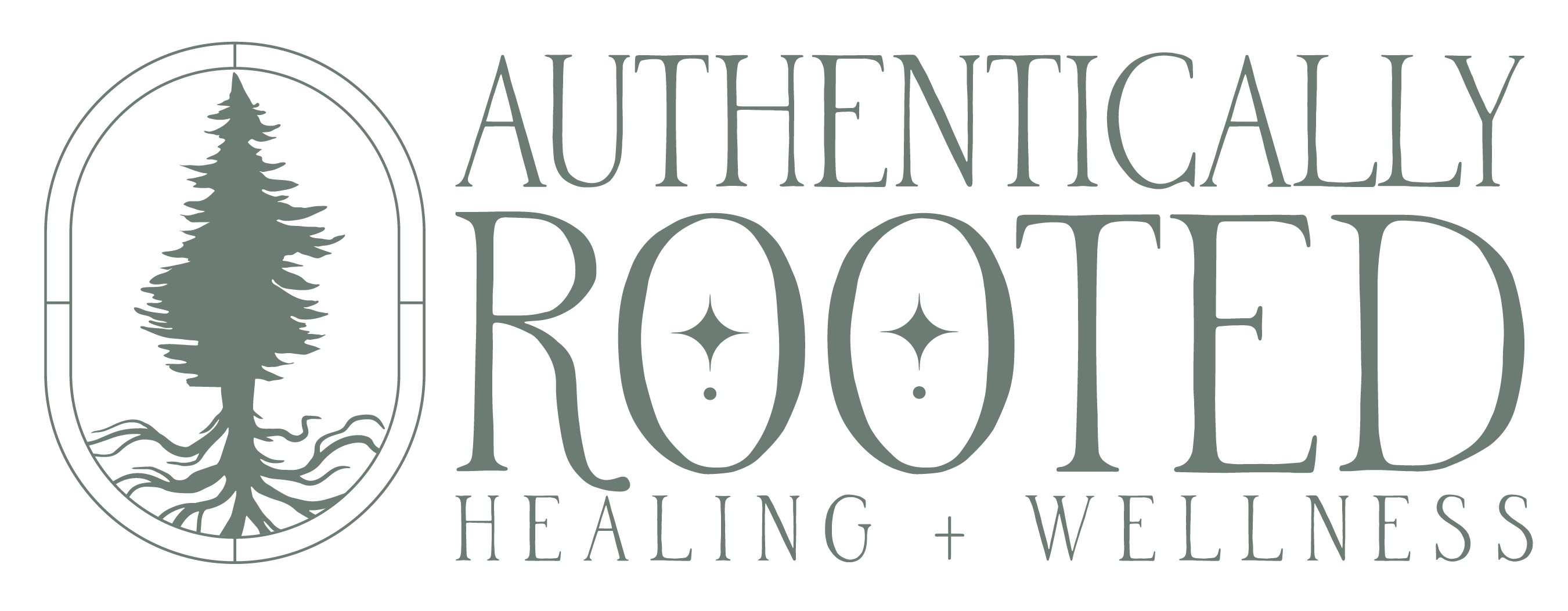 Authentically Rooted Wellness Logo